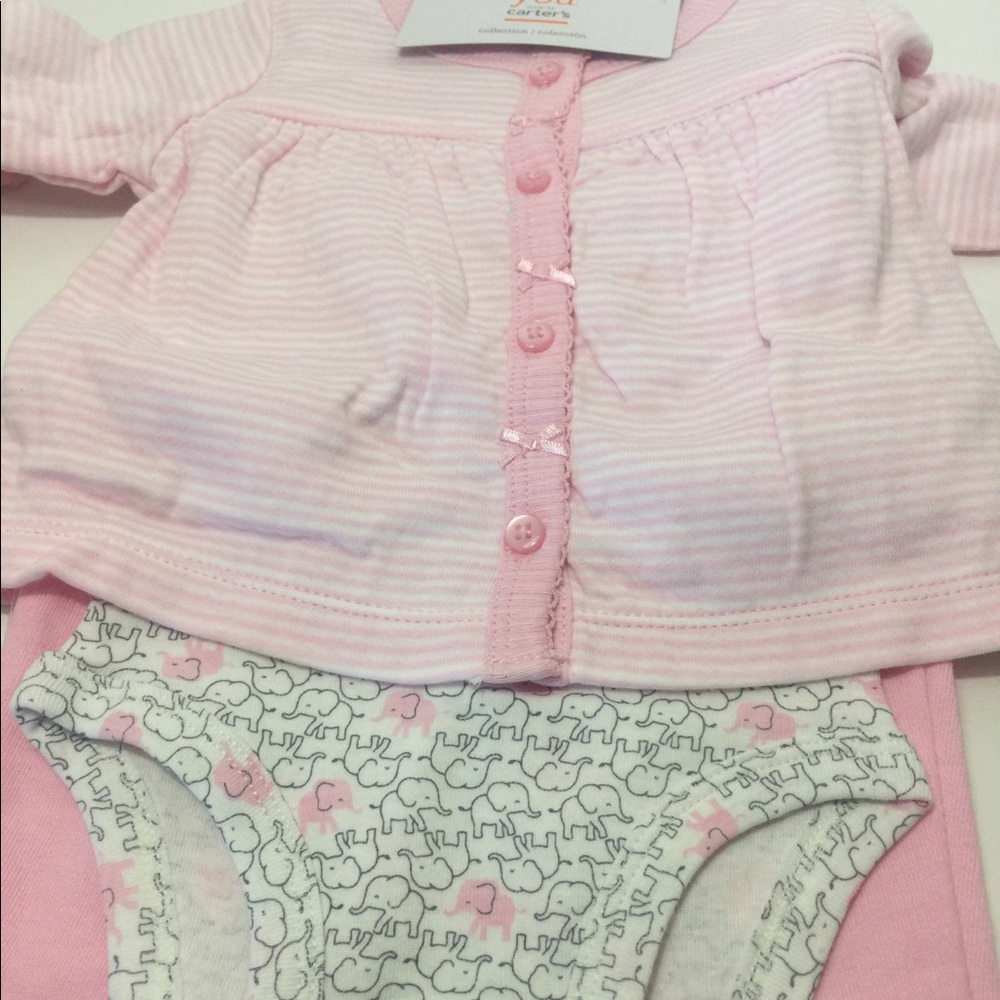 Just One You Baby Girls 3 Piece Set - Picture 2 of 2